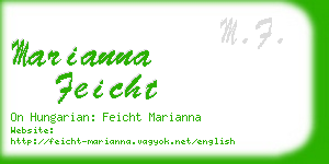 marianna feicht business card